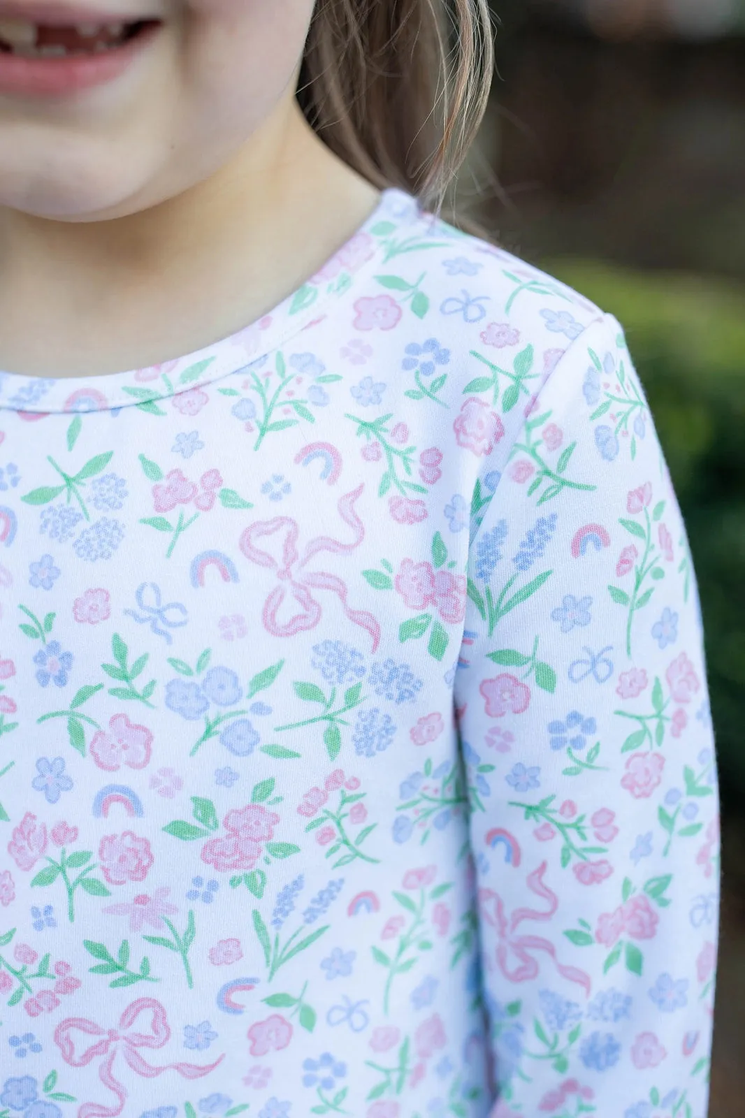 Dotsy Floral Knit Dress