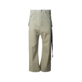 DRKSHDW by Rick Owens Woven Cargo Pants Pearl