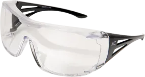Edge Eyewear Ossa XF111 Black Frame Clear Lens Glasses