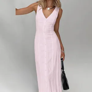 Elegant Sleeveless Split Casual V-neck Solid Color Slim Long Simple Solid Single Breasted Party Lady Dress