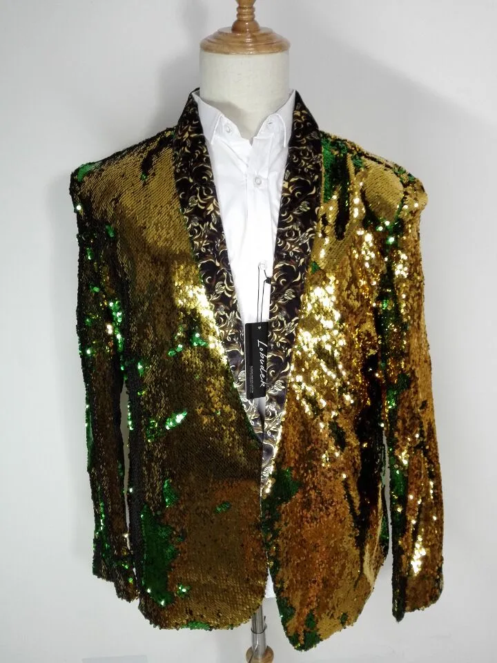 Fancy Sequined Men Blazer