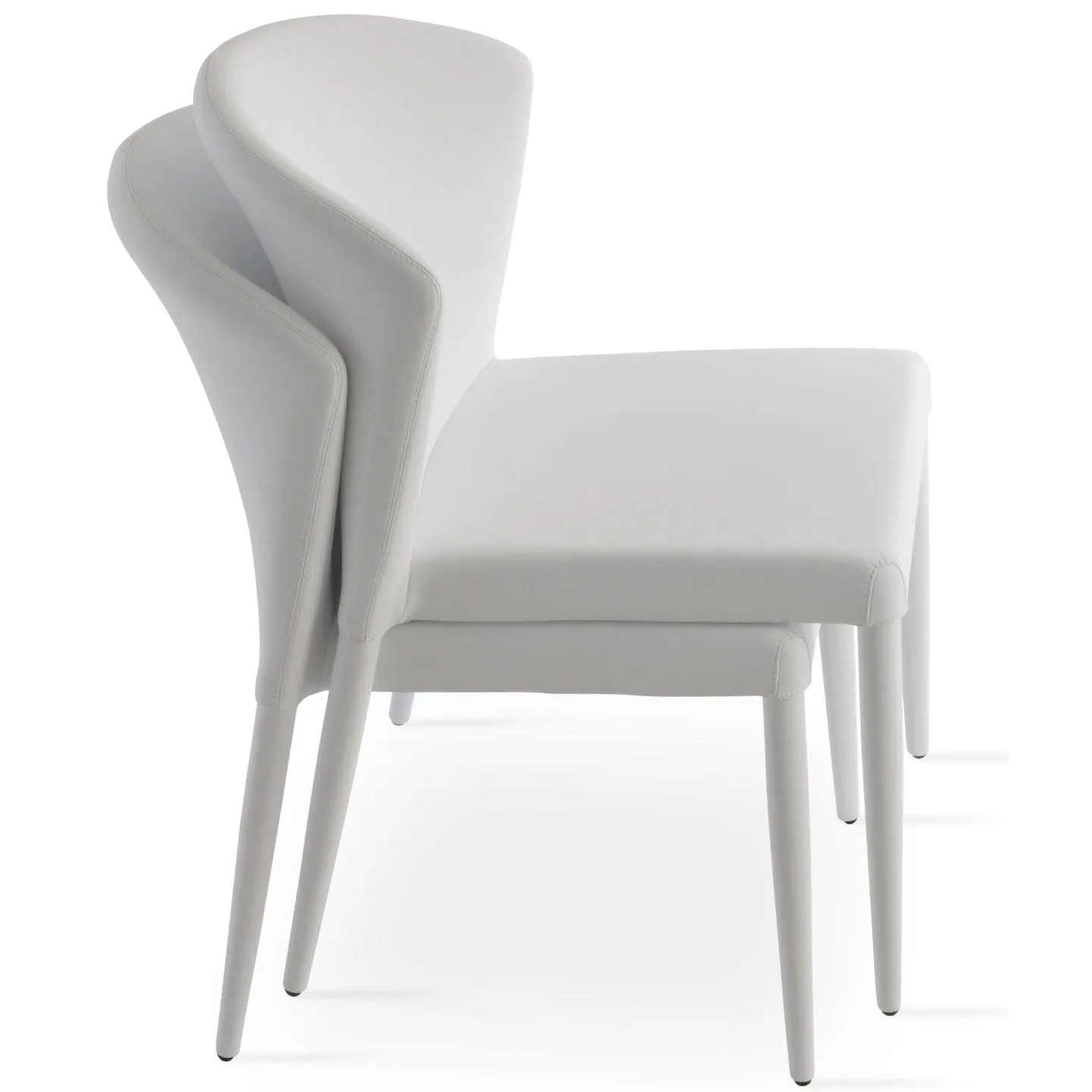 Faux Leather Dining Chairs Canada Capri Grey