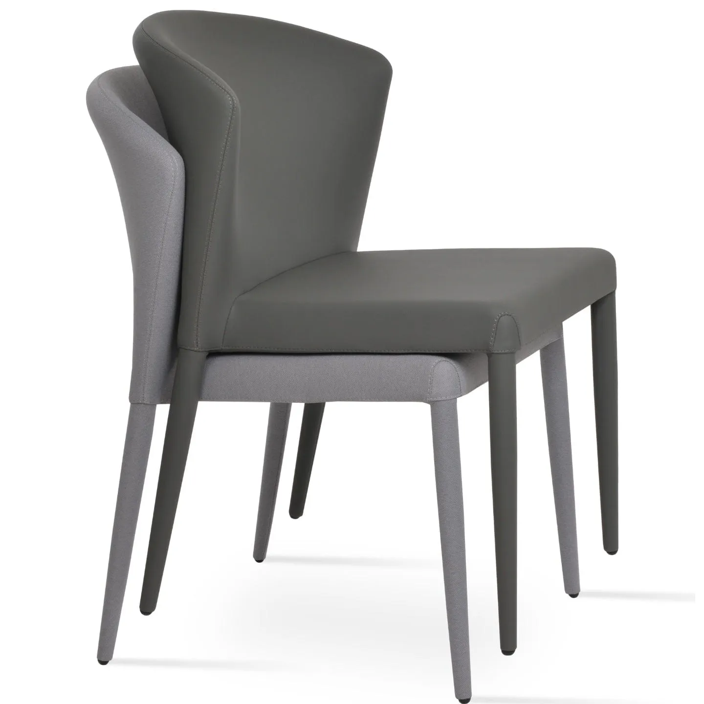 Faux Leather Dining Chairs Canada Capri Grey