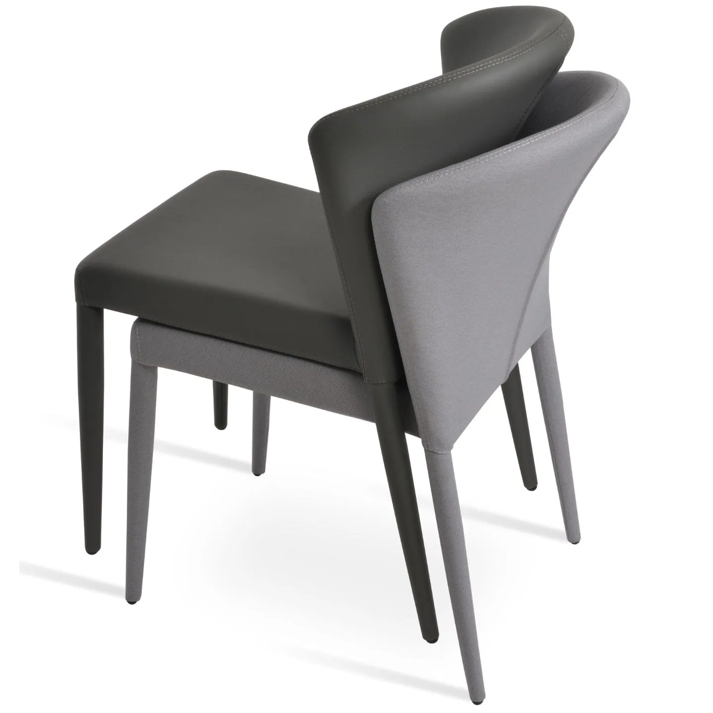 Faux Leather Dining Chairs Canada Capri Grey