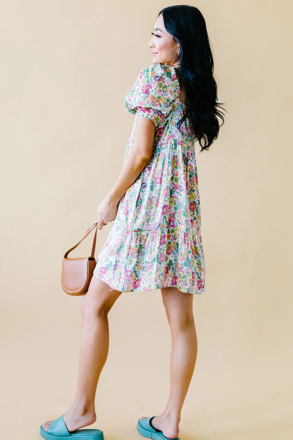 Fleur de Lis Babydoll Dress