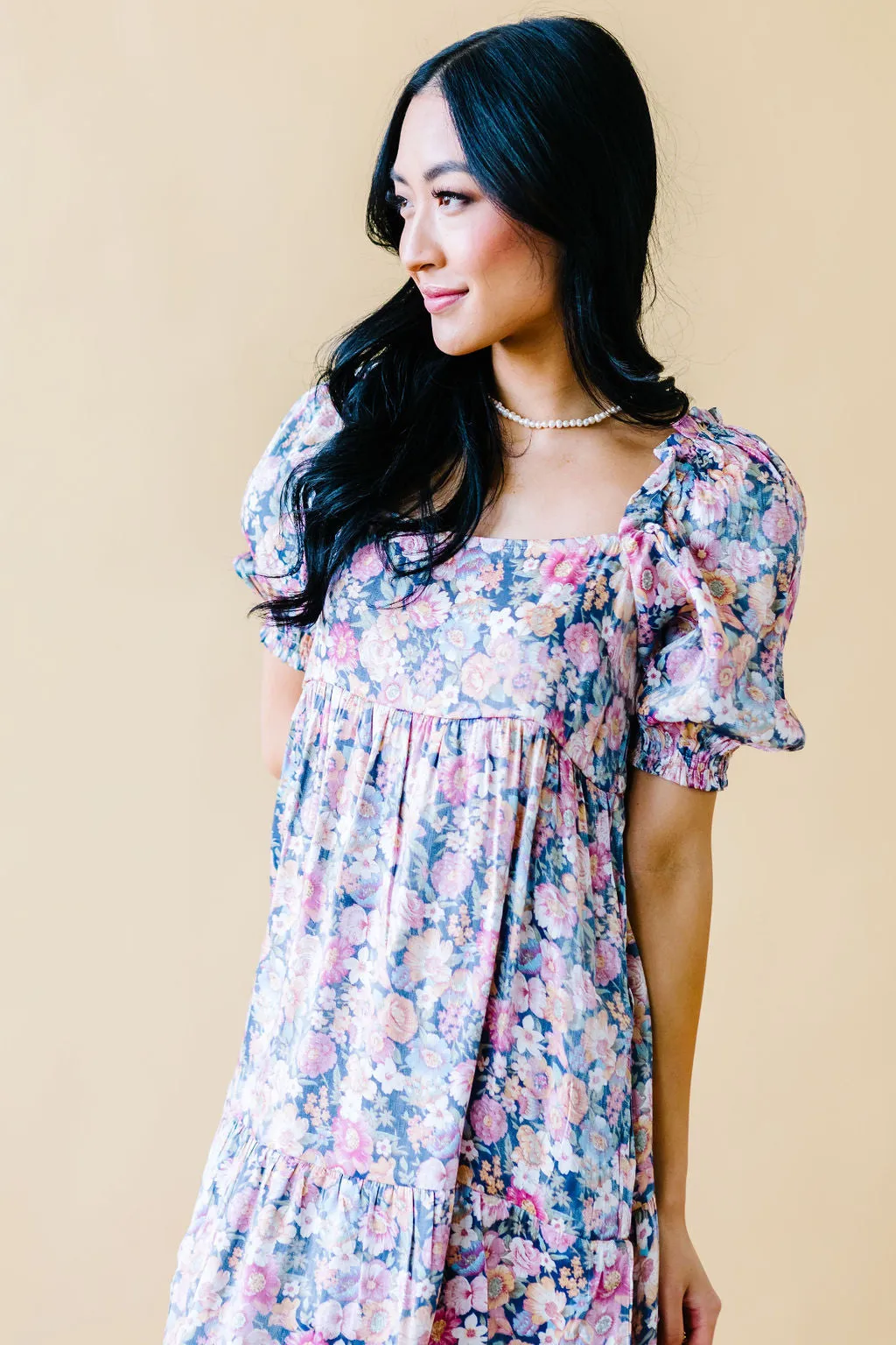 Fleur de Lis Babydoll Dress