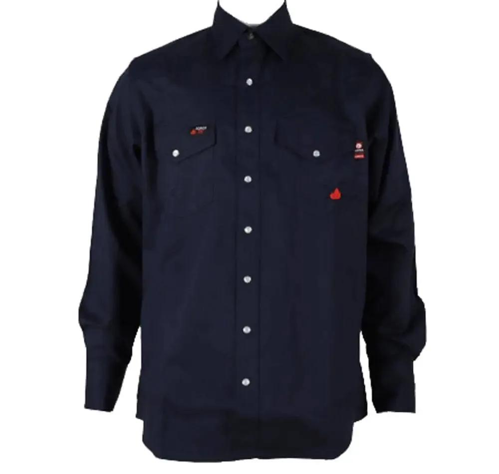 FORGE - MENS FR SOLID SHIRT(SNAP BUTTONS)