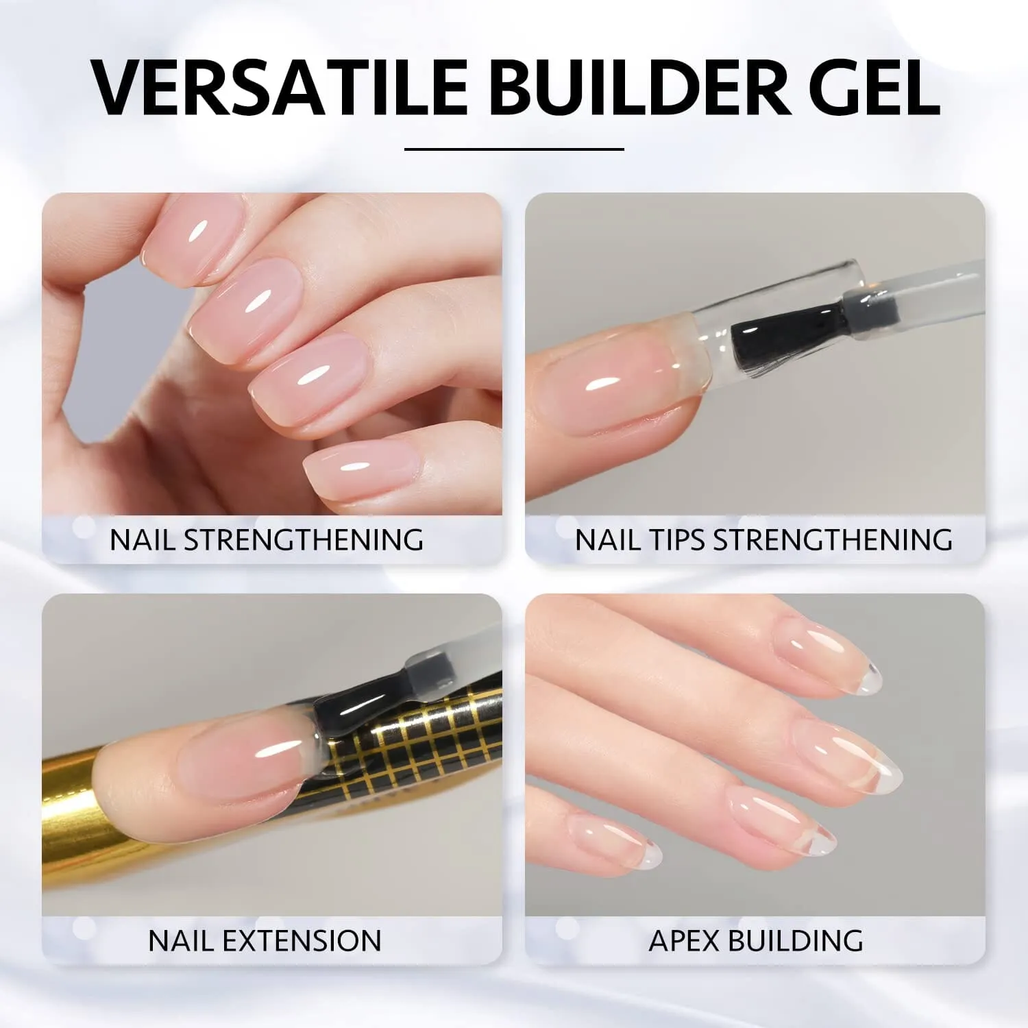 GAOY Clear Builder Gel, 16ml