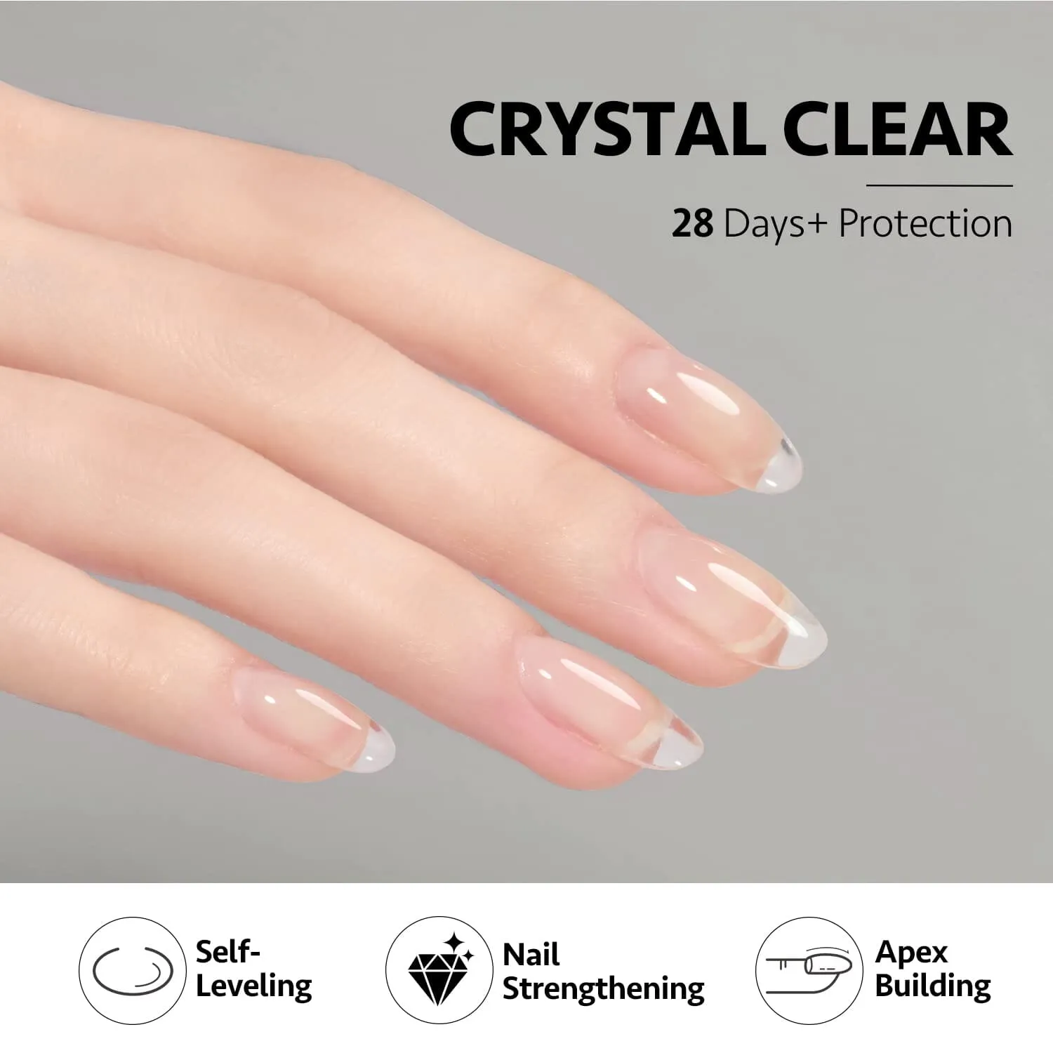 GAOY Clear Builder Gel, 16ml