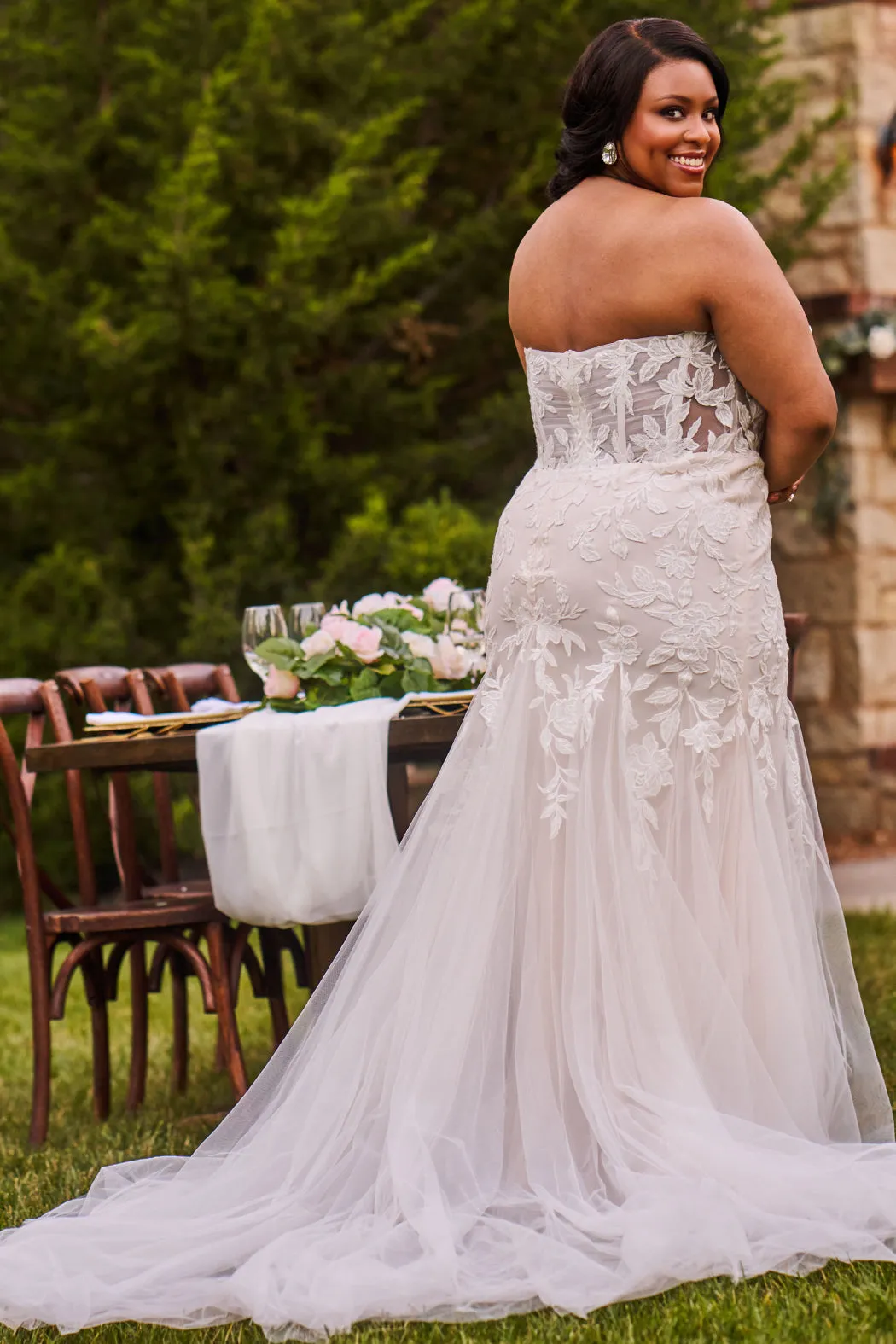 Geranium Bridal Gown