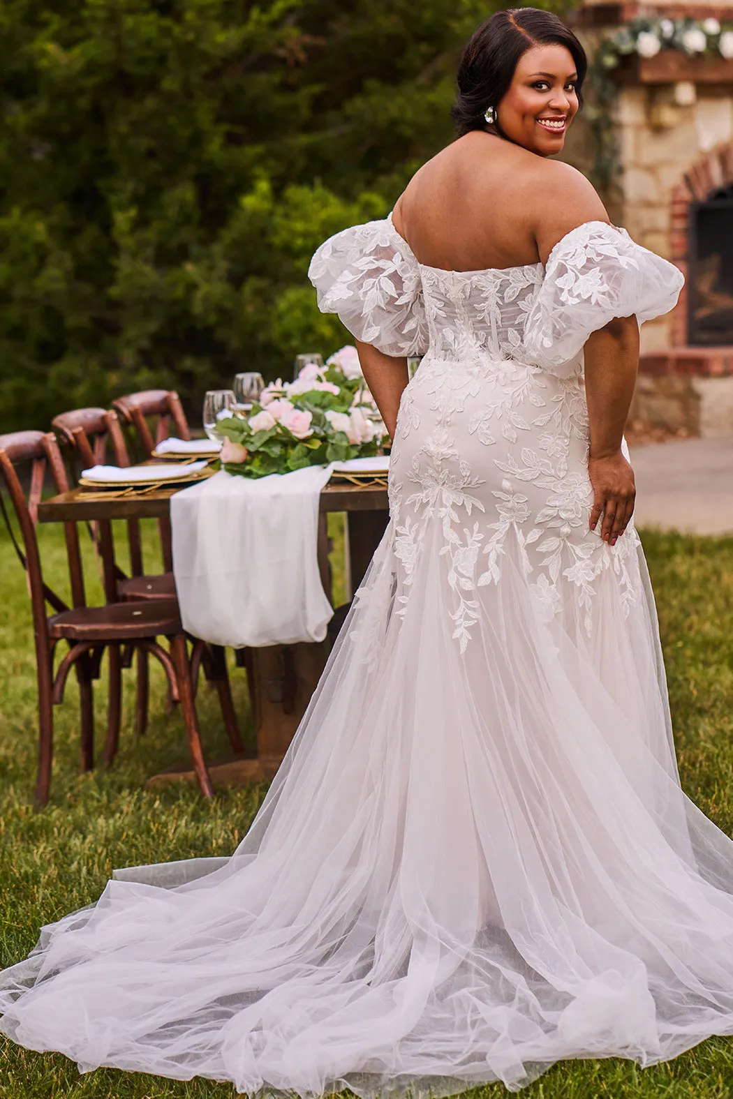 Geranium Bridal Gown