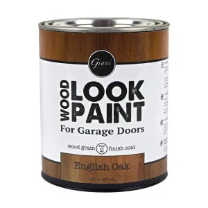 Giani English Oak Wood Look Grain Finish Coat for Garage Doors