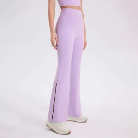 Glow Chic's Peach Hip Lift Bell-bottom Sport Pants
