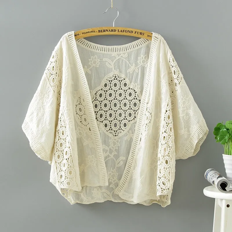 Hollow Out Cardigan