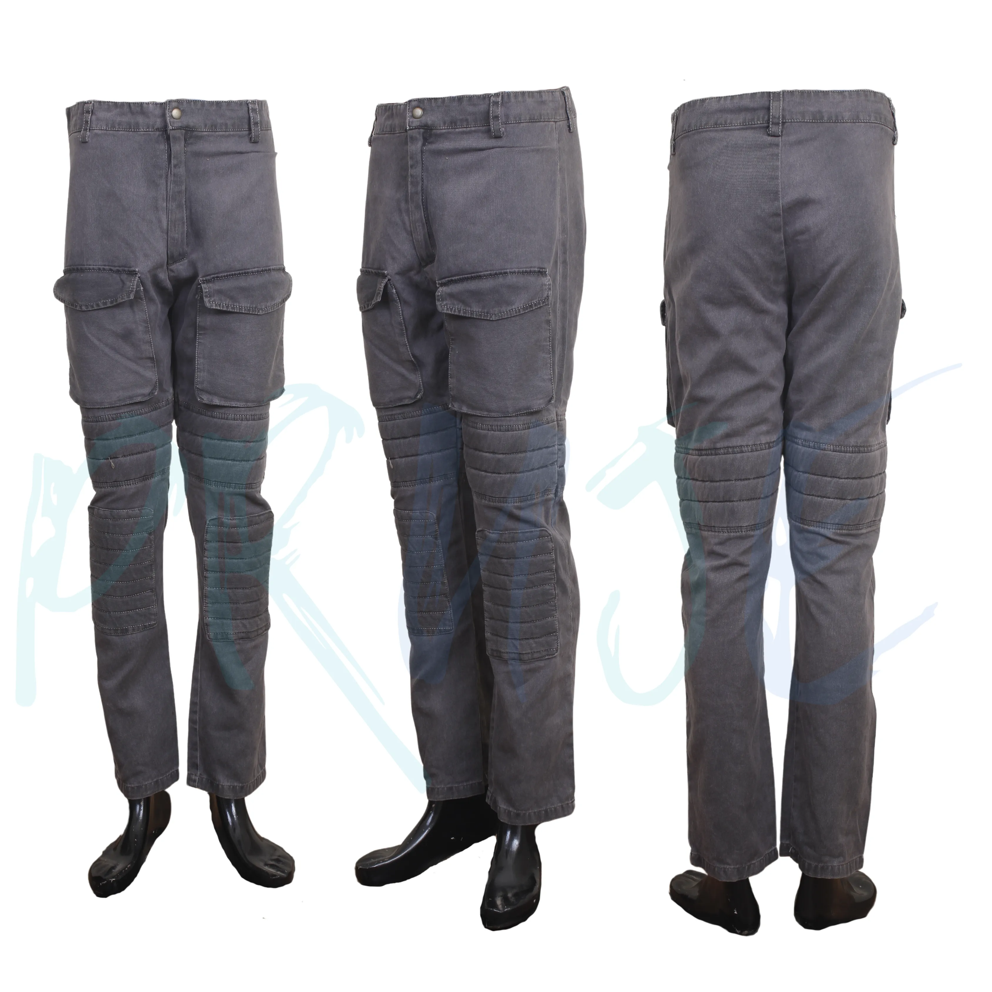 inspired by han solo Cargo Protective Pants Grey