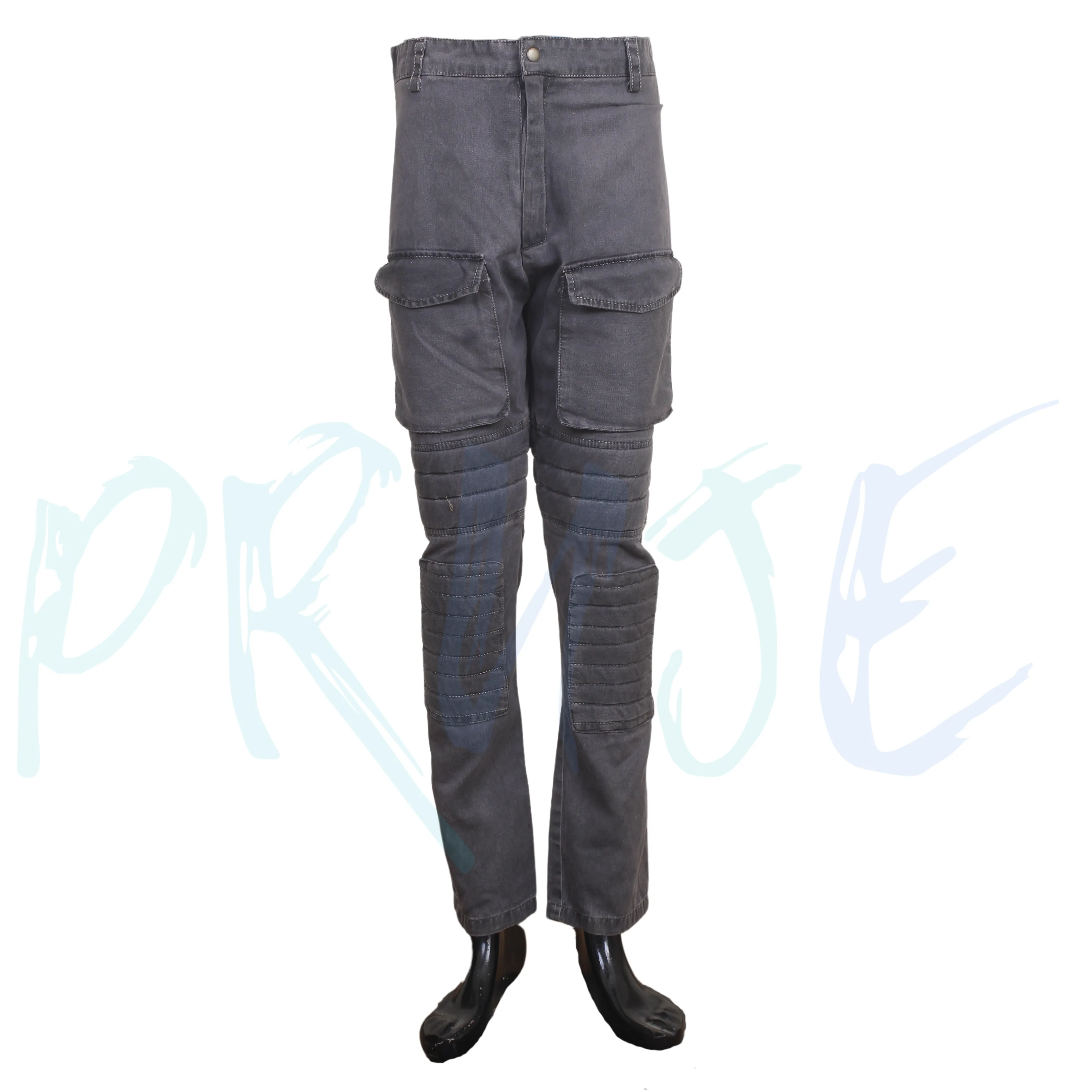inspired by han solo Cargo Protective Pants Grey