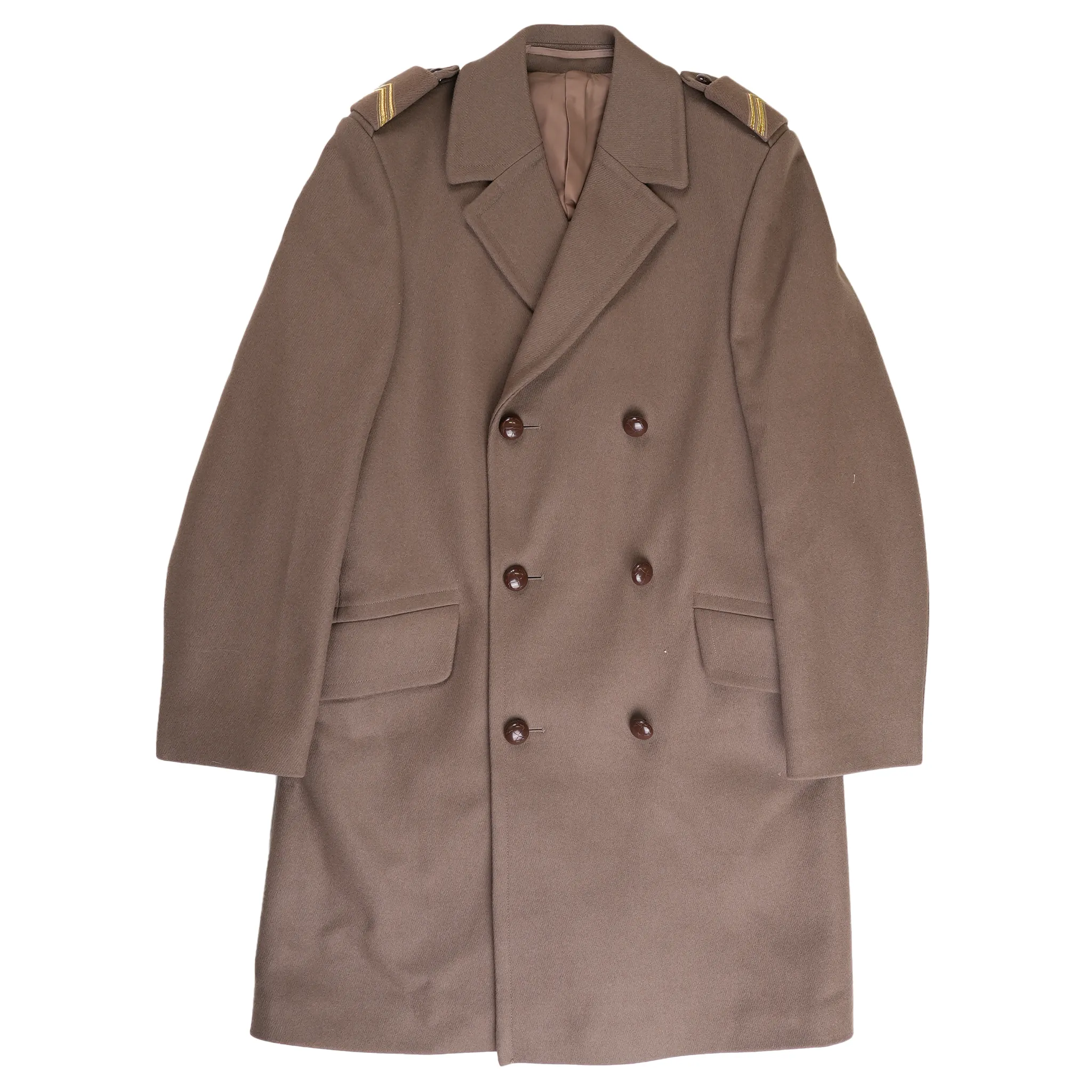 Issued Dutch Camel Hair Wool Overcoat