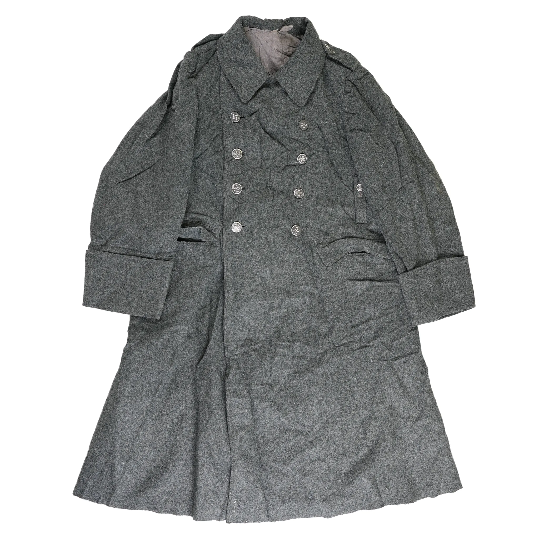 Issued Swiss Ord. 1940 Grey Wool Greatcoat