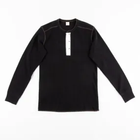 Joe McCoy Ball Park Long Sleeve Union Shirt - Black