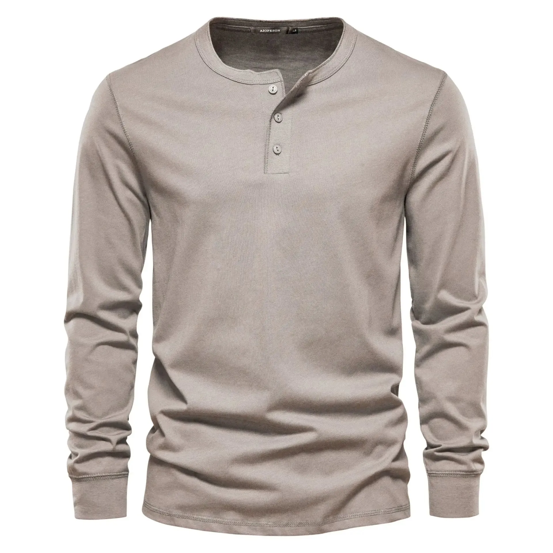 Kai - Henley Collar Shirt