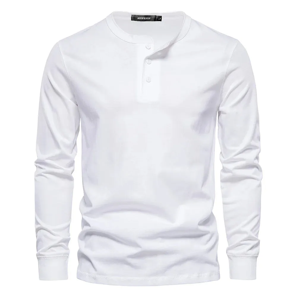 Kai - Henley Collar Shirt