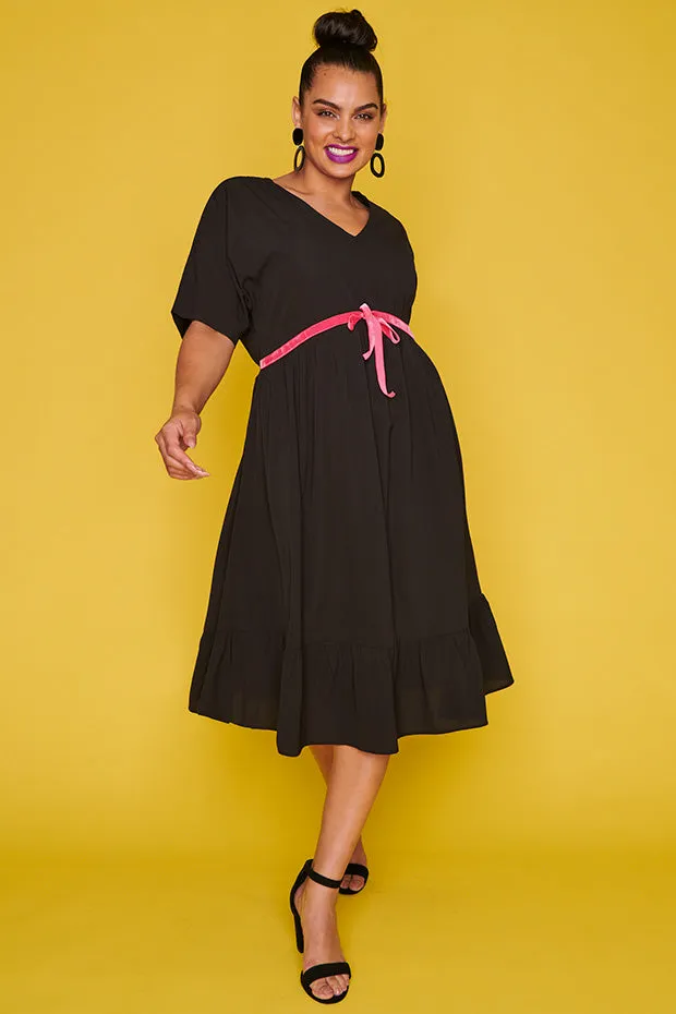 Kamila Black Dress
