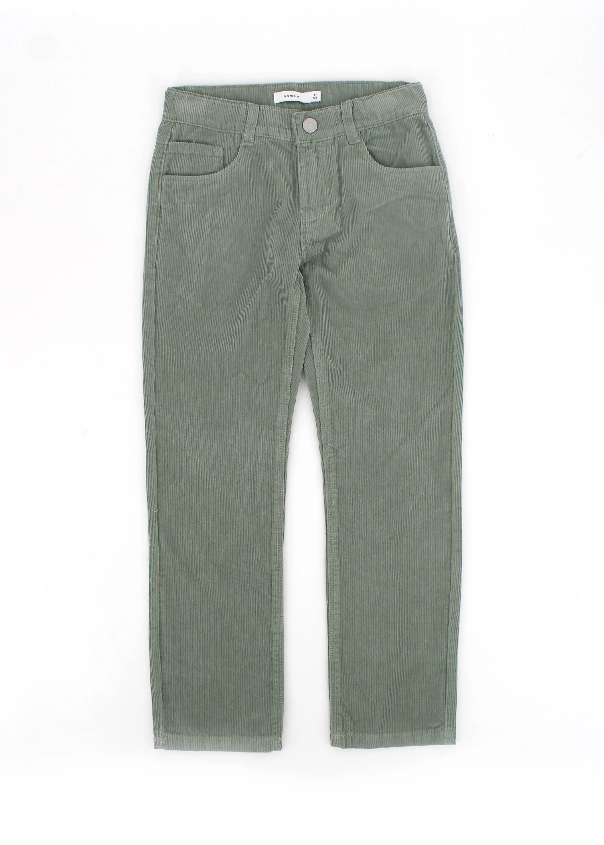 Kids Boy's Corduroy Pants,Light Green
