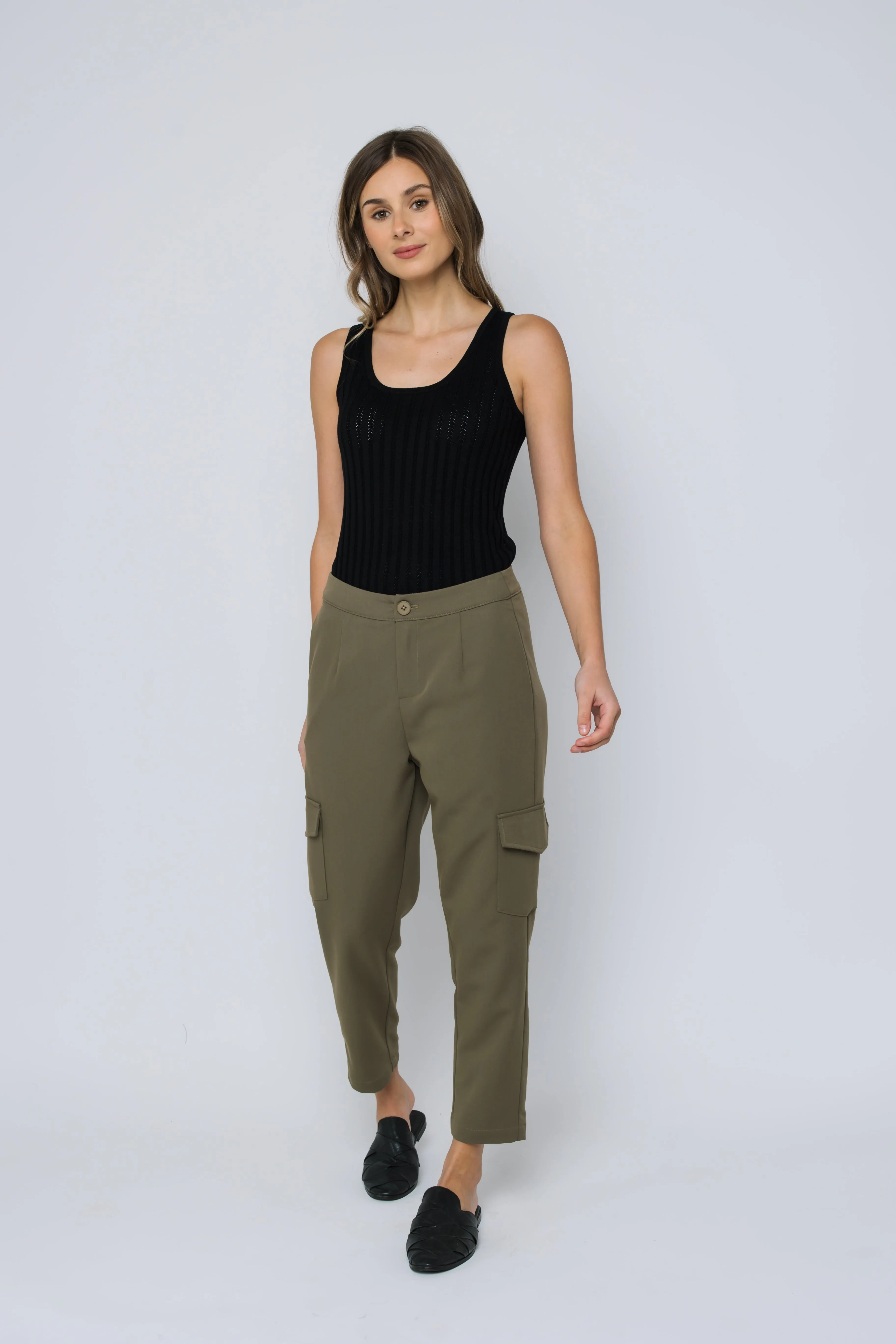 Laurel-Slim Cargo Pant