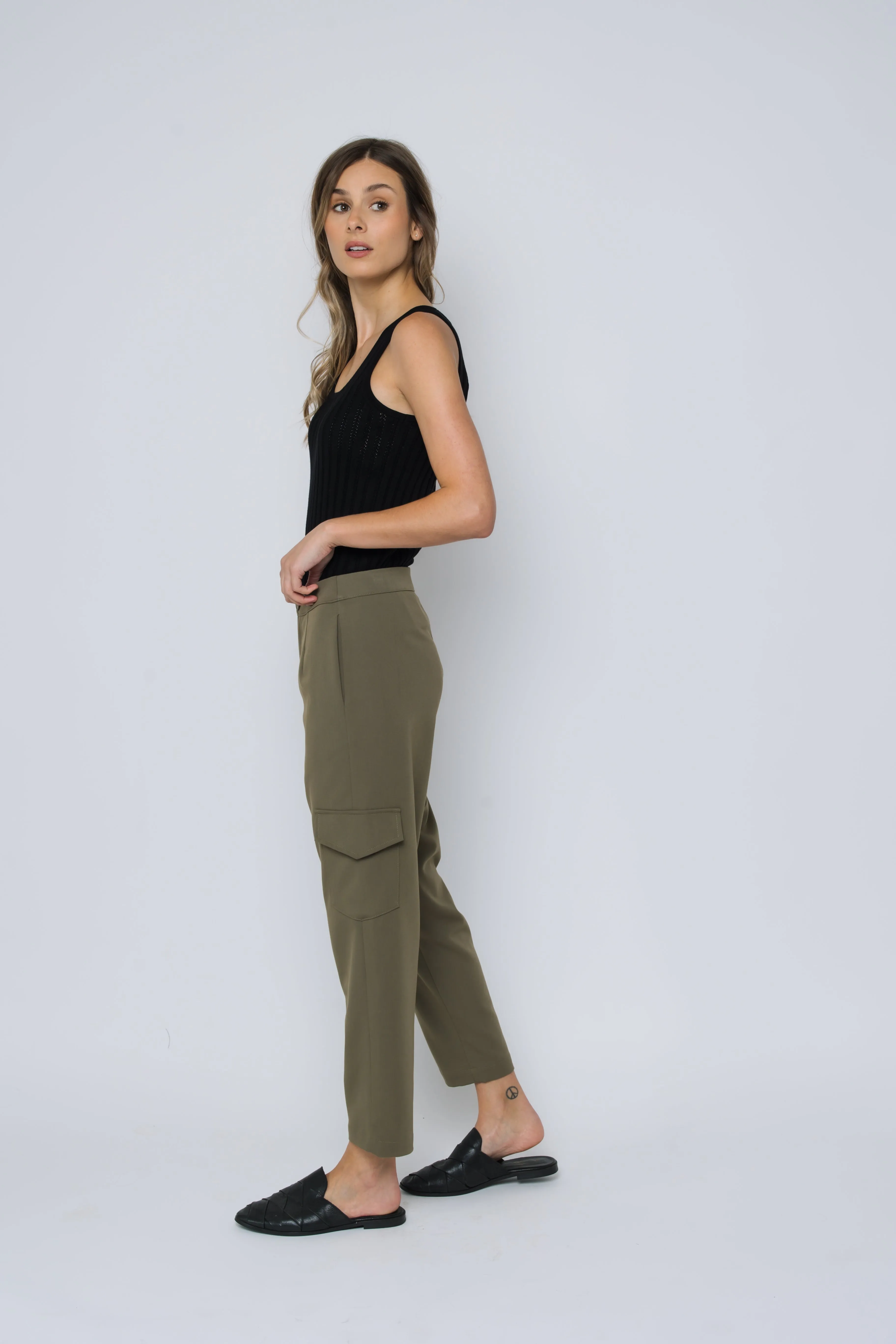 Laurel-Slim Cargo Pant