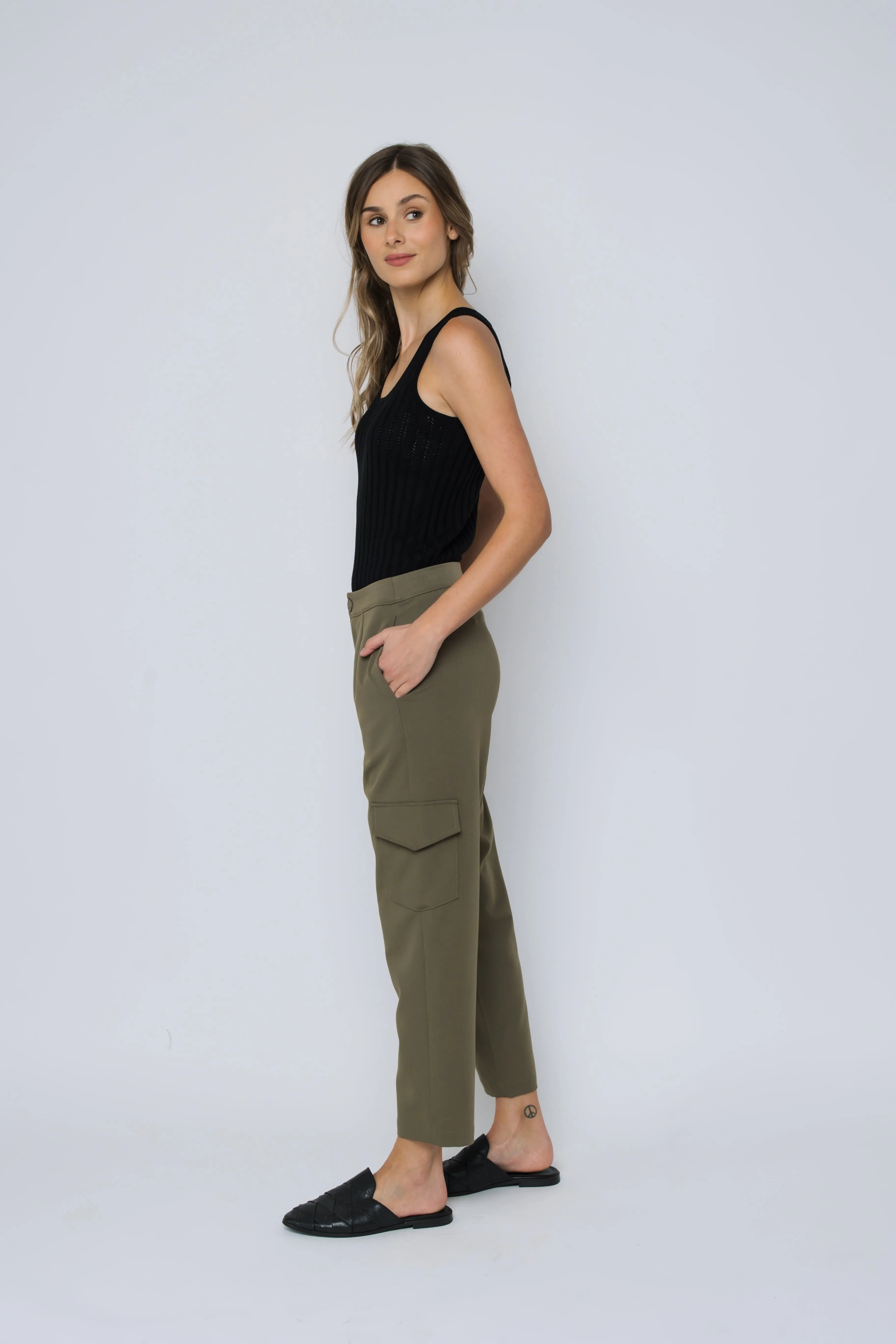Laurel-Slim Cargo Pant