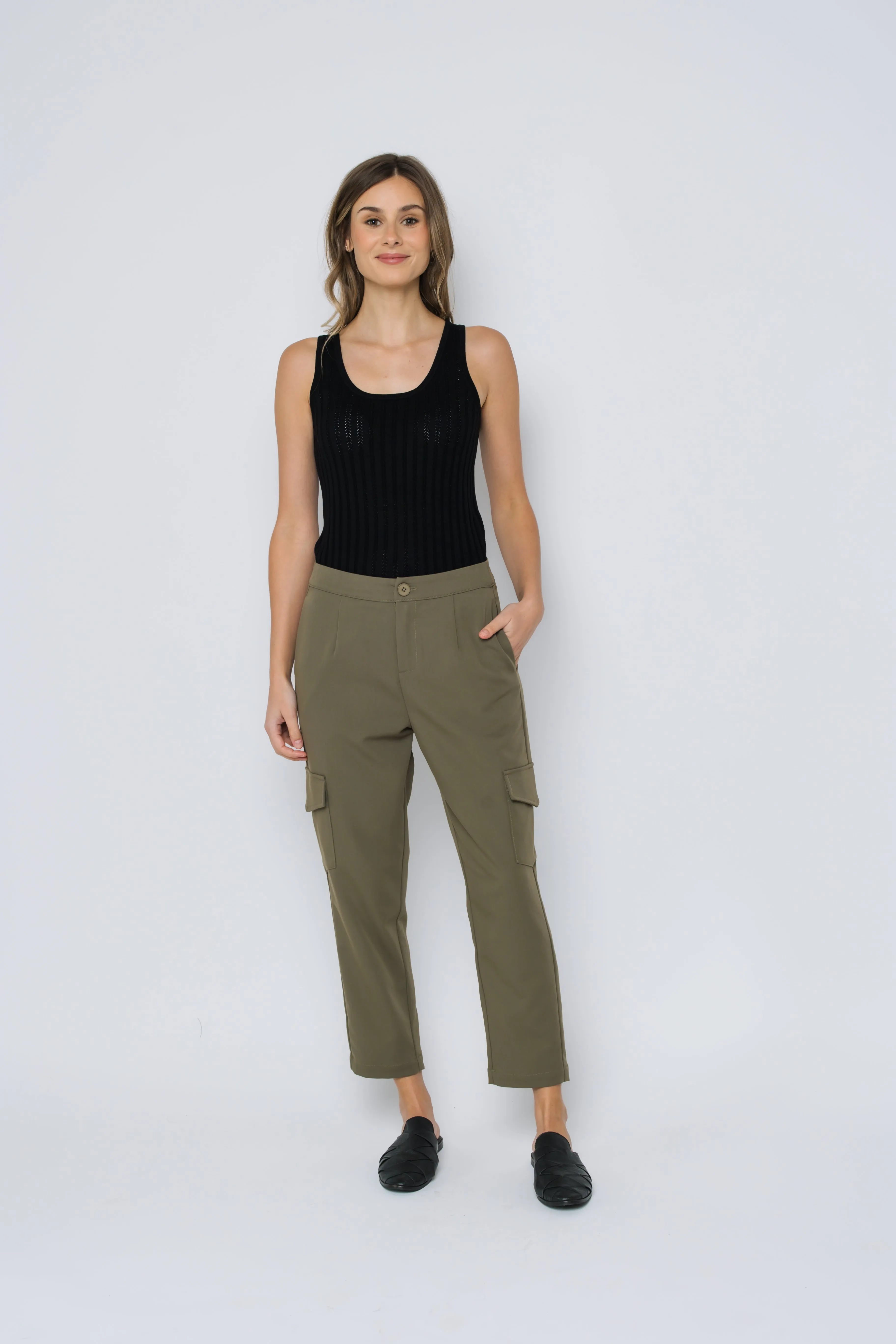 Laurel-Slim Cargo Pant
