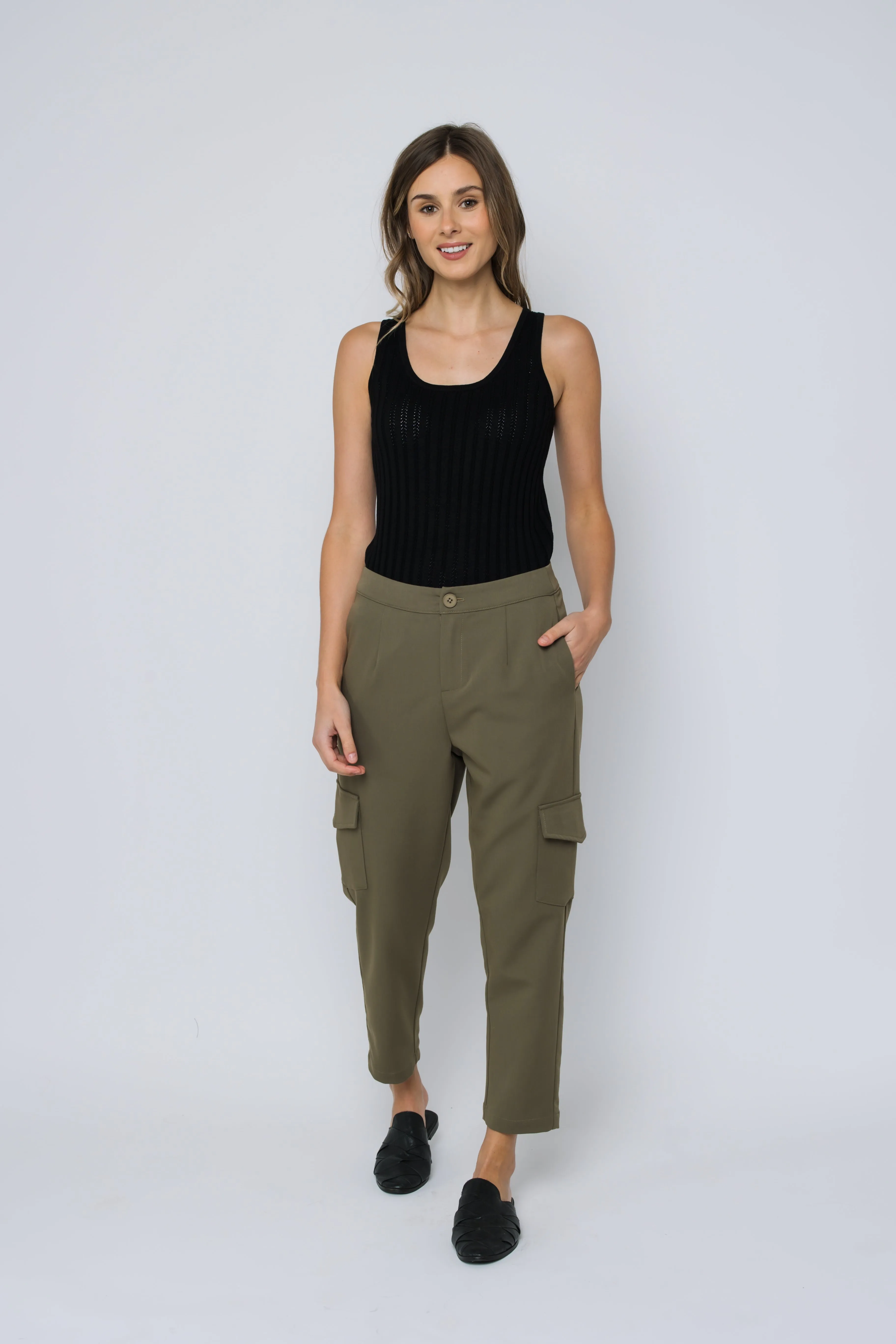 Laurel-Slim Cargo Pant