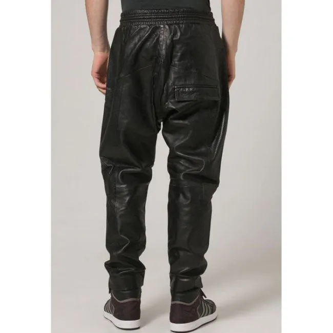 Leather Cargo Pants
