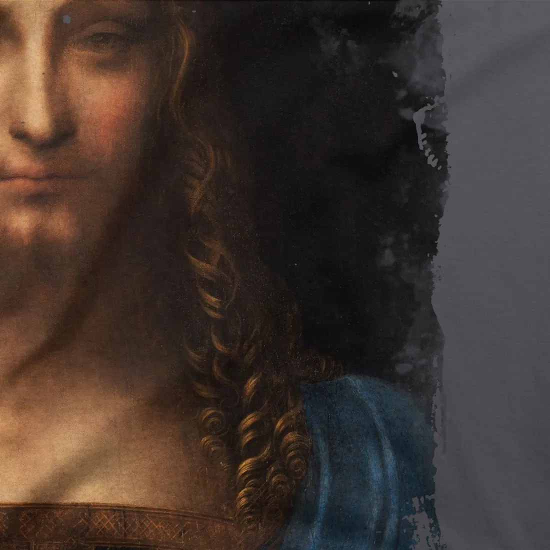 Leonardo Da Vinci, Salvator Mundi, 1499~1510 Artwork T-Shirt