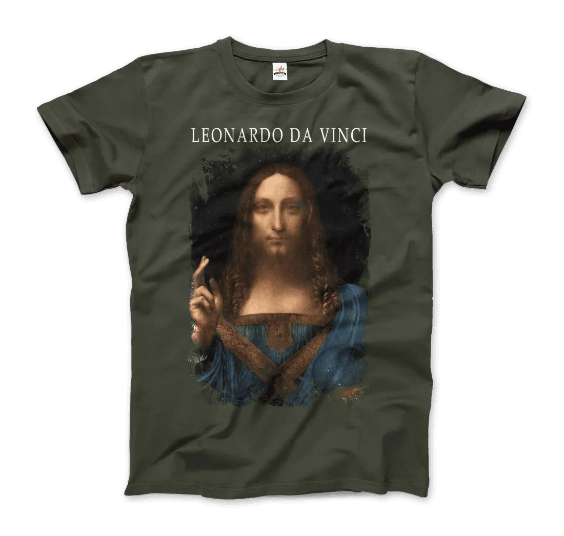 Leonardo Da Vinci, Salvator Mundi, 1499~1510 Artwork T-Shirt