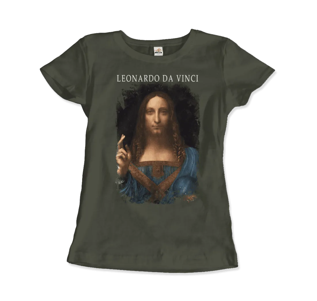 Leonardo Da Vinci, Salvator Mundi, 1499~1510 Artwork T-Shirt