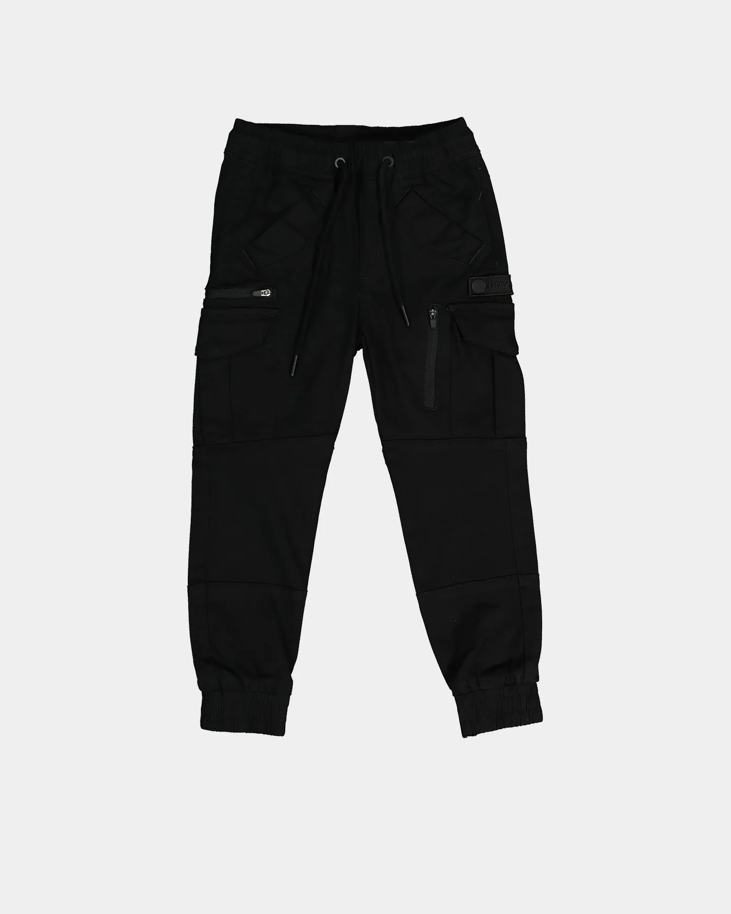 Lil Hommé Kid's Evolution Cargo Jogger Black/Black