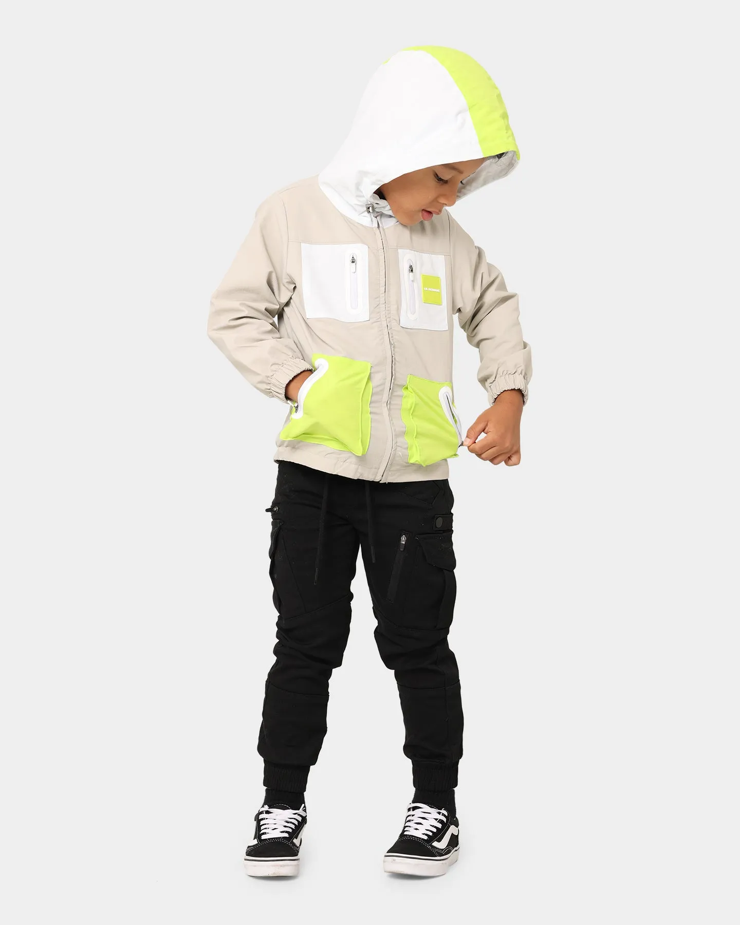 Lil Hommé Kid's Evolution Cargo Jogger Black/Black