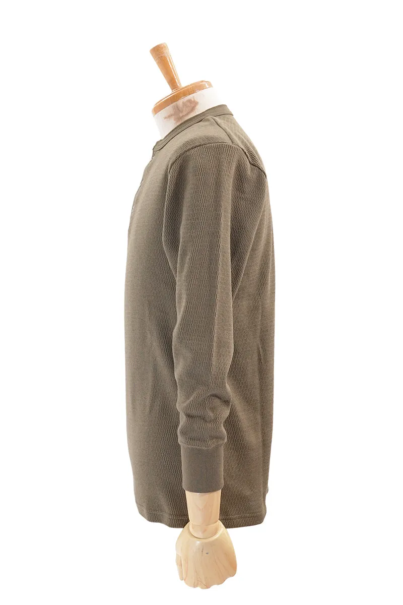 L/S Thermal Henley Neck Shirt