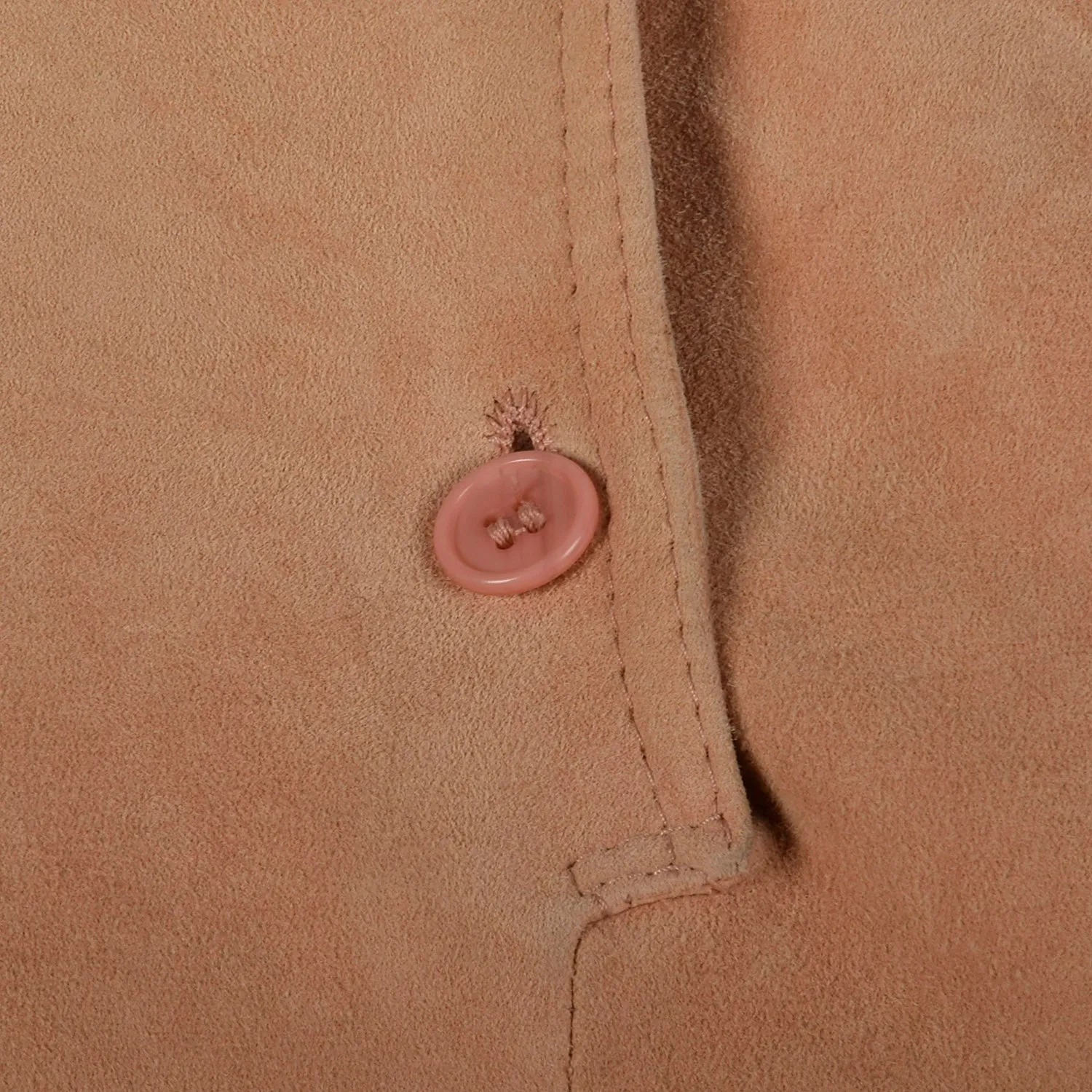 Medium-Large Valentino 1980s Pink Suede Shirt