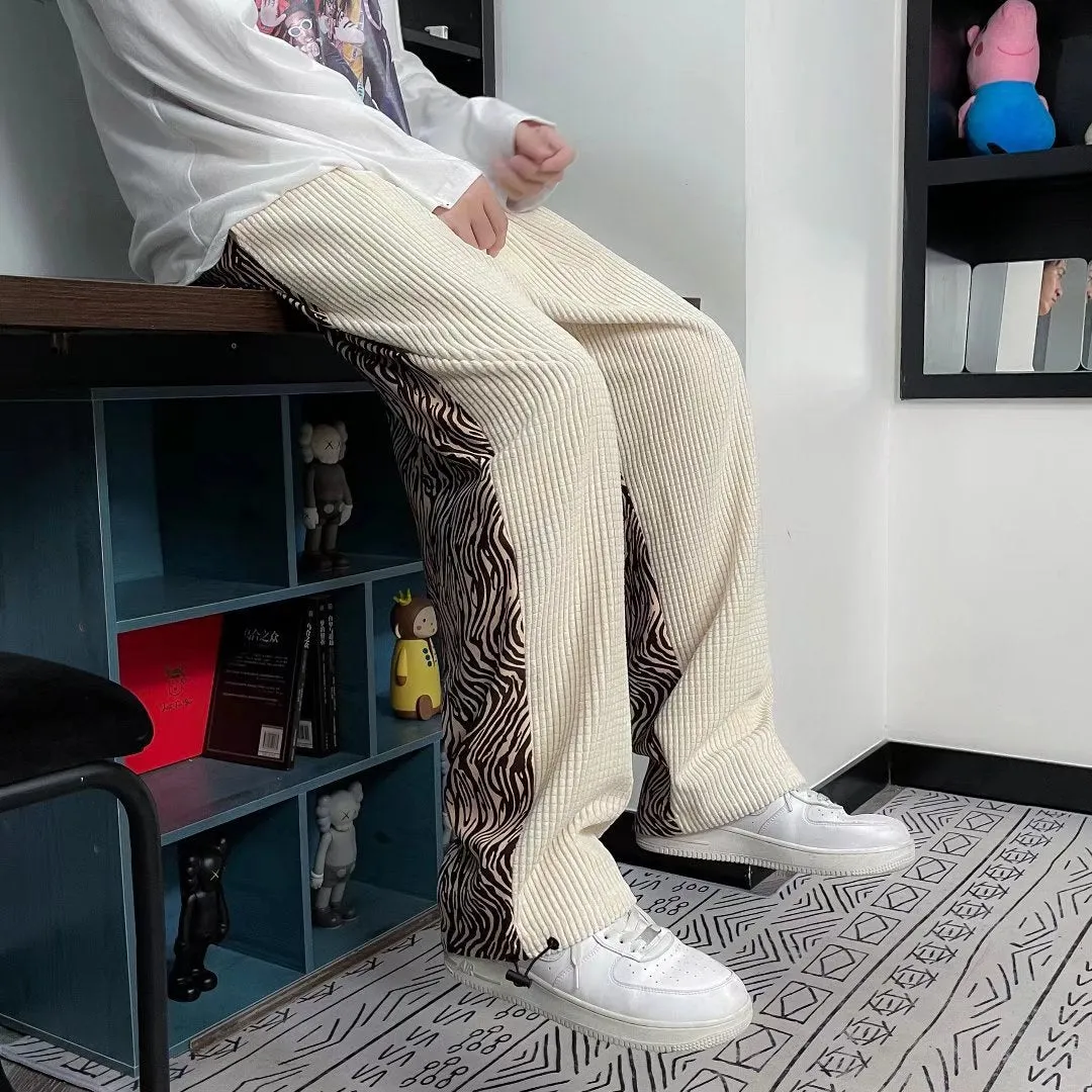 Men Pants Corduroy Pants Men Autumn and Winter Leisure Autumn
