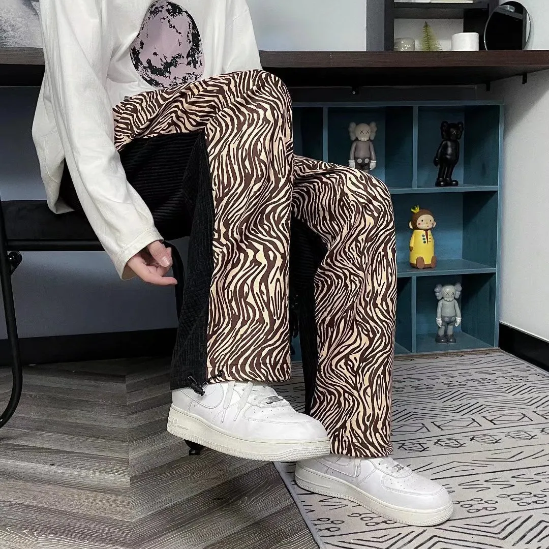 Men Pants Corduroy Pants Men Autumn and Winter Leisure Autumn