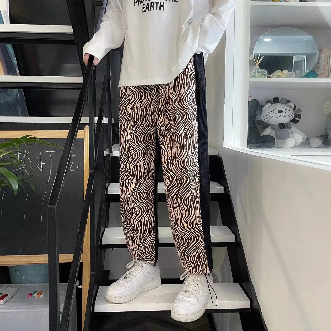 Men Pants Corduroy Pants Men Autumn and Winter Leisure Autumn