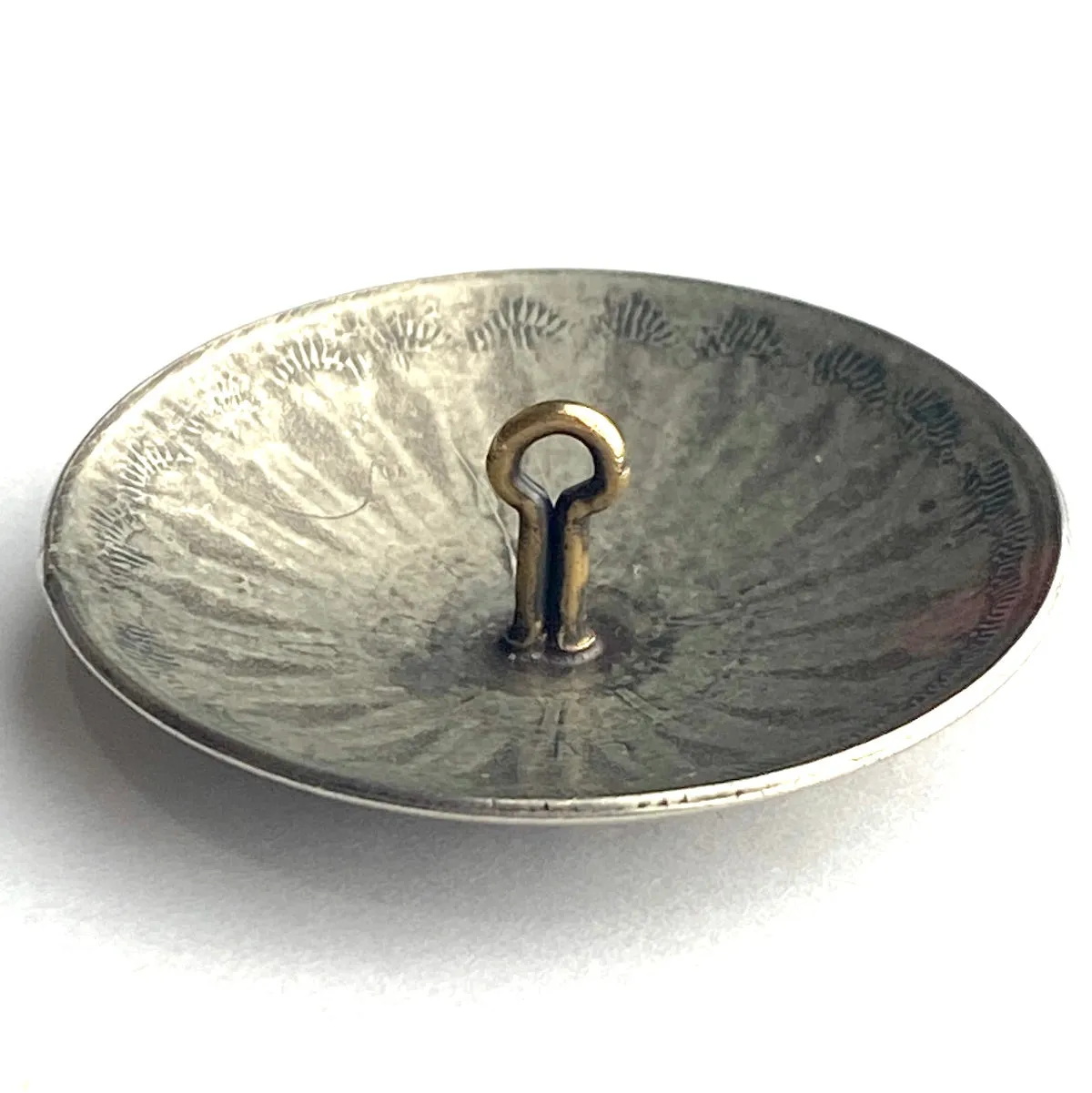 Mesa Sunflower 1.5" Concho Button Silver Metal, 1-1/2", Shank Back # SW-93