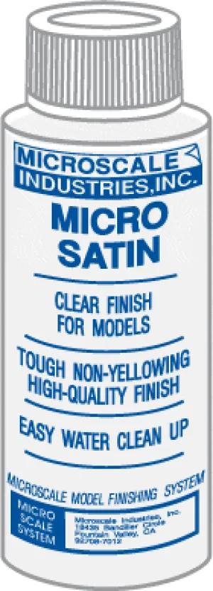 Microscale MI-5 Micro Coat Satin Clear Finish 1oz