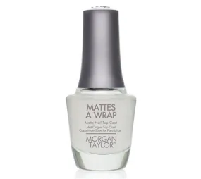 Morgan Taylor Mattes A Wrap - Matte Nail Top Coat
