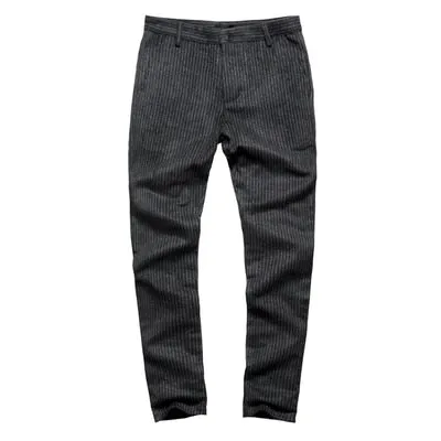 New winter Brown Corduroy stripes mens pants casual fashion Mens winter pants Business Trousers Pantalones Hombre K1038