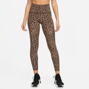 Nike One Womens High-Waisted Printed Leggings