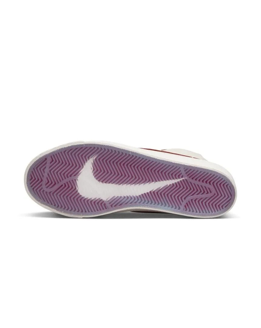 Nike SB x Welcome Madrid Zoom Blazer Mid - Sail / Dark Beetroot