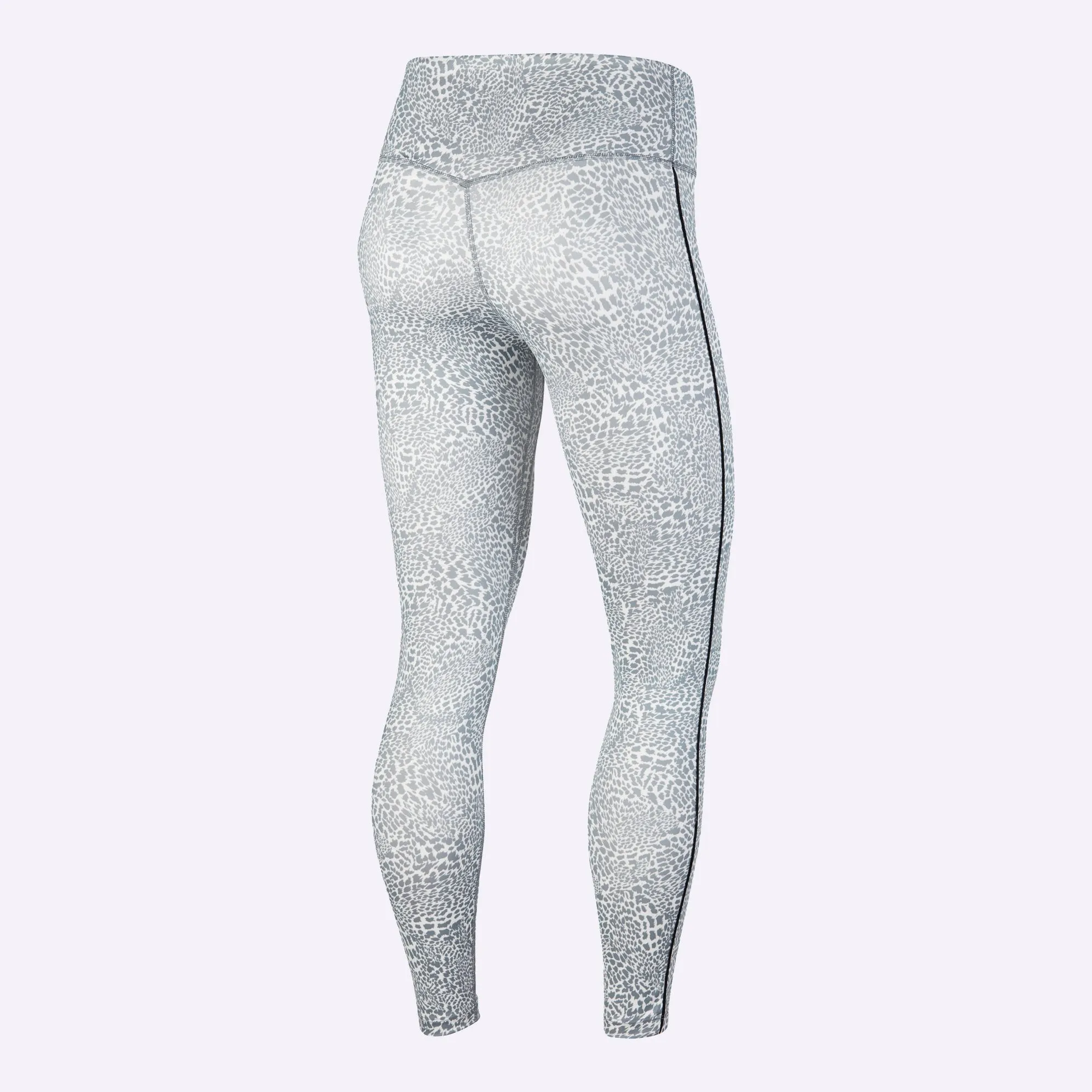 Nike - Women's Leopard Mid-Rise 7/8 Tights - SMOKE GREY/BLACK